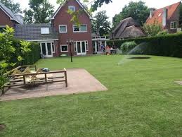aanleg grote tuin