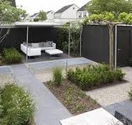 moderne kleine tuin