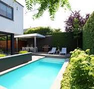 tuinontwerp met zwembad