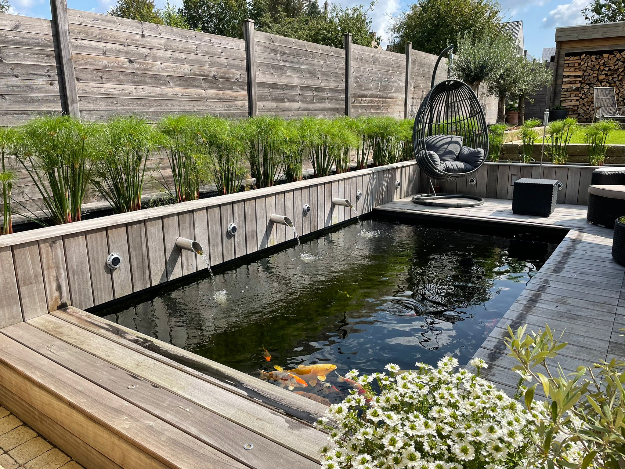 vijver in tuin maken