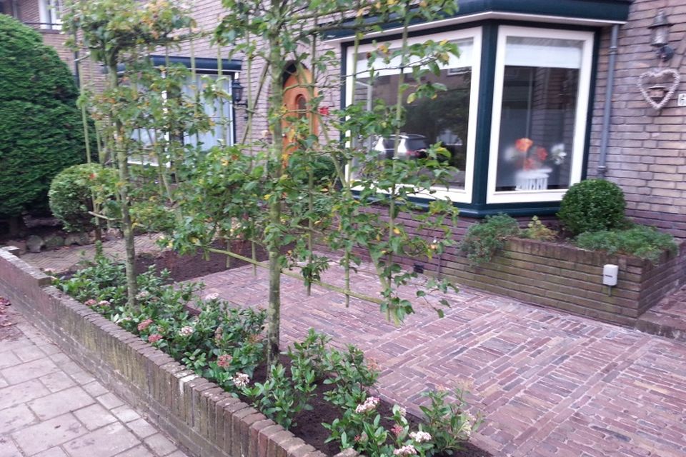 kleine voortuin