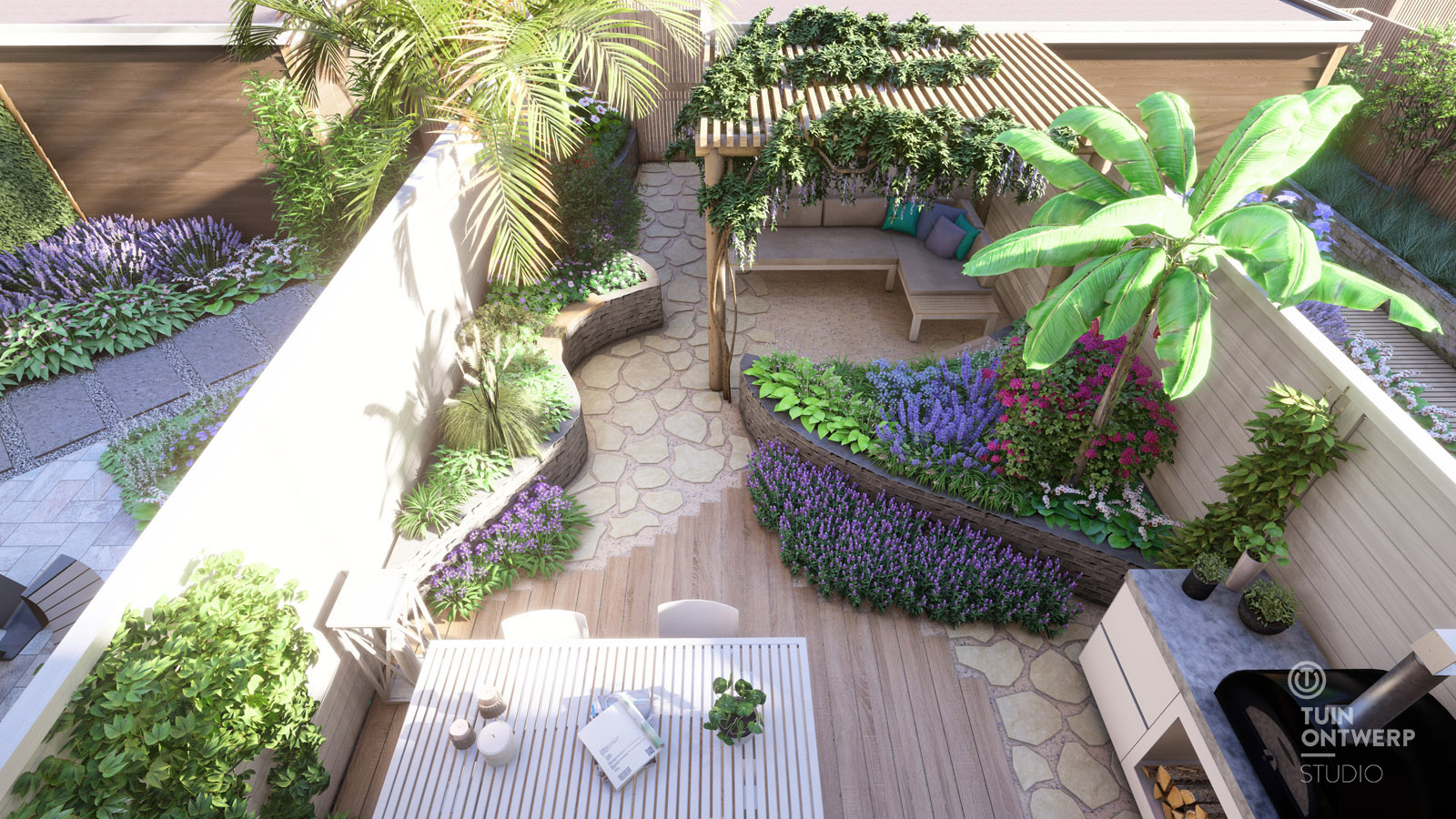 tuin aanleggen planten