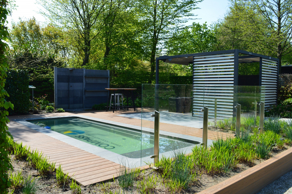 tuin ontwerpen met zwembad