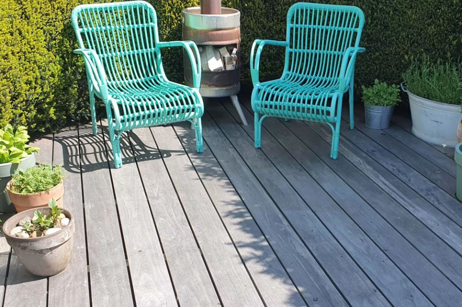 tuin vlonder leggen